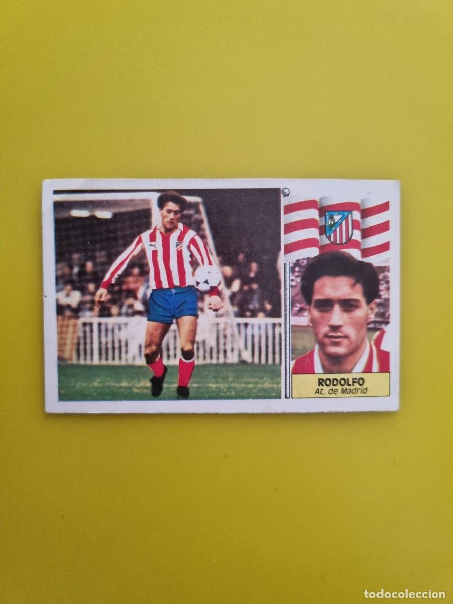 Football Stickers: ESTE 86 87 1986 1987 DESPEGADA RODOLFO ATL DE MADRID N&ordm;19 FICHAJES AR826 LEER