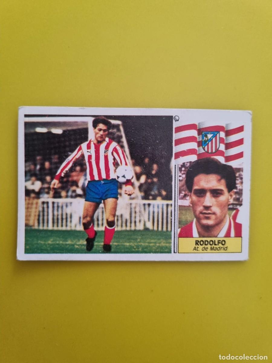 Cromos de Futebol: ESTE 86 87 1986 1987 DESPEGADA RODOLFO ATL DE MADRID N&ordm;19 FICHAJES AR826 LEER