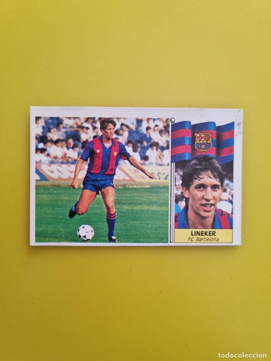Cromos de Futebol: ESTE 86 87 1986 1987 DESPEGADA LINEKER BARCELONA N&ordm;20 FICHAJES AR826 LEER