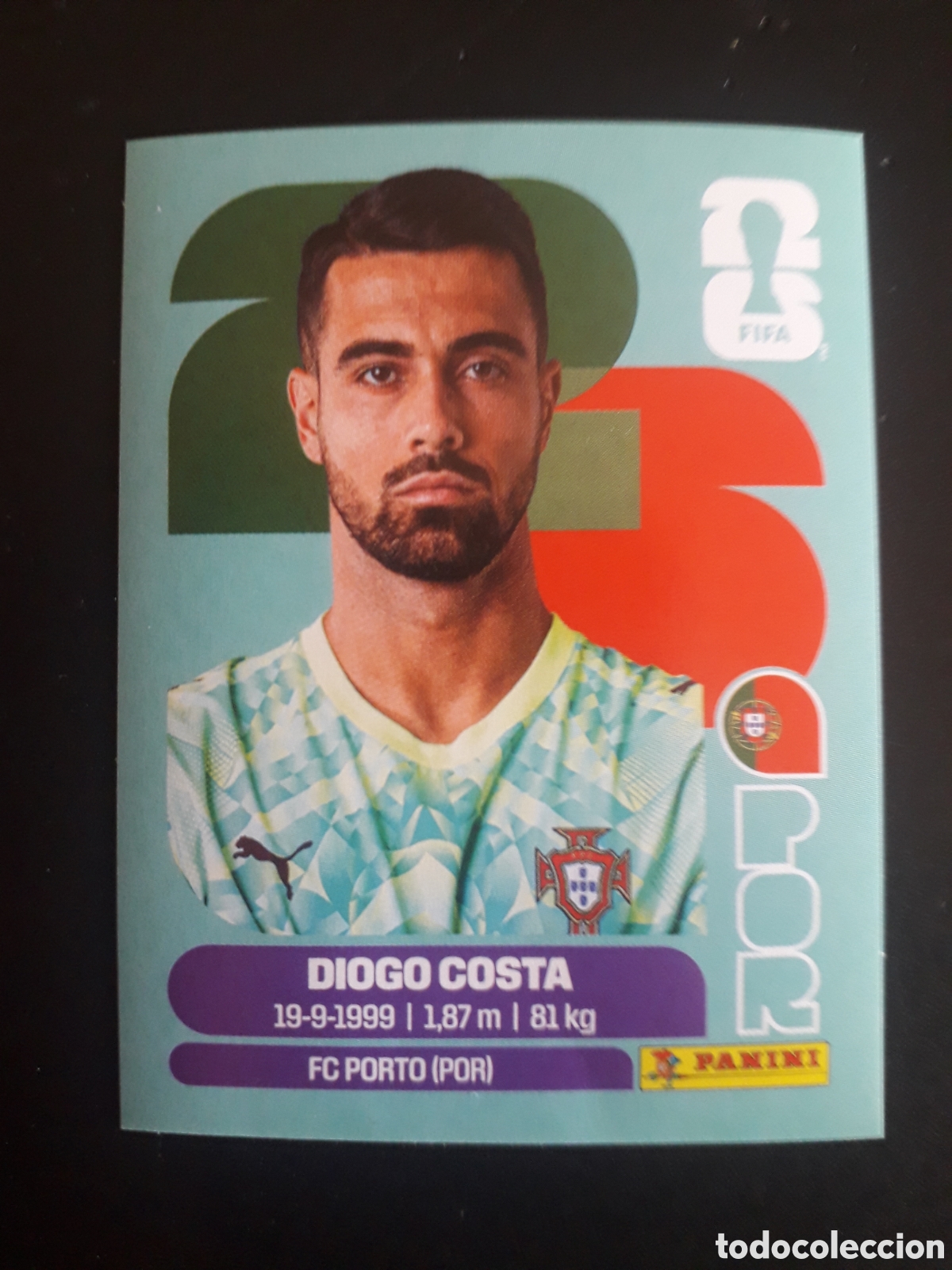 Football Stickers: DIOGO COSTA PORTUGAL POR 2 MUNDIAL F&Uacute;TBOL 2026 FIFA WORLD CUP PANINI SIN PEGAR PEDIDO M&Iacute;NIMO 3&euro;