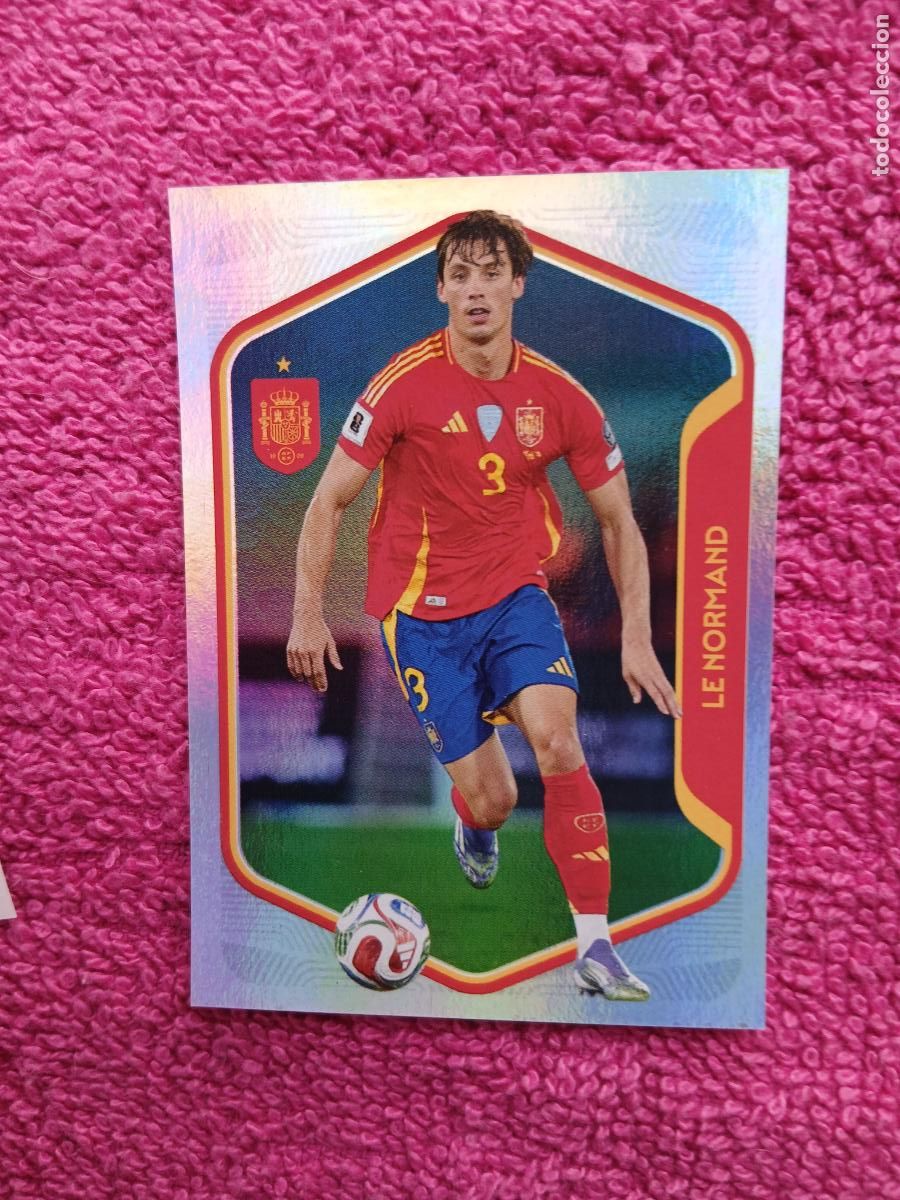 Cartes &agrave; collectionner de Football: espa&ntilde;a 2026 26 le normand selecci&oacute;n espa&ntilde;ola panini carrefour family mundial de futbol