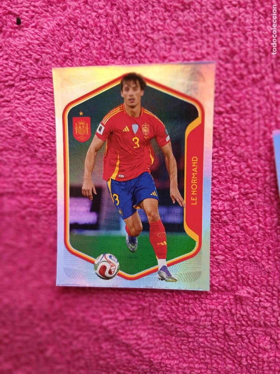 Cartes &agrave; collectionner de Football: espa&ntilde;a 2026 26 le normand selecci&oacute;n espa&ntilde;ola panini carrefour family mundial de futbol