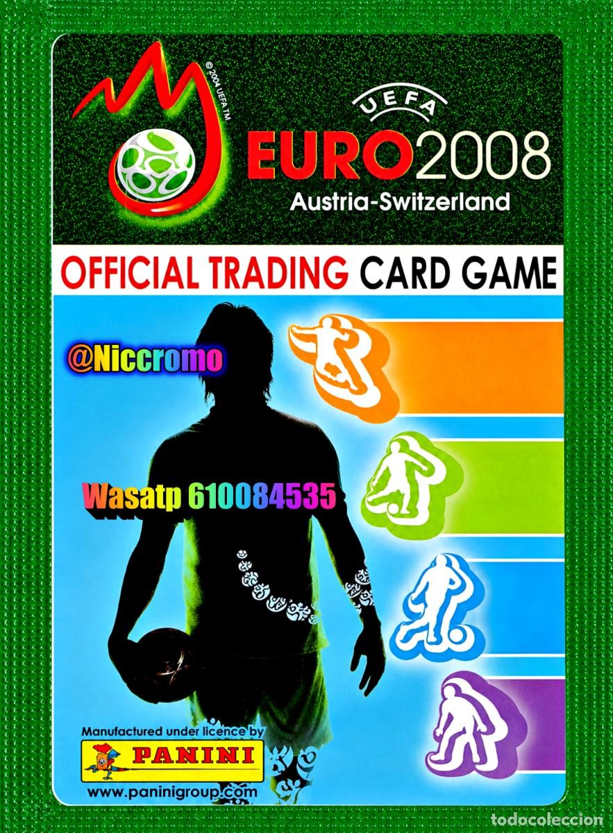 Cartes &agrave; collectionner de Football: 100 tarjetas diferentes uefa euro 2008 panini trading card game eurocopa 08 niccromo