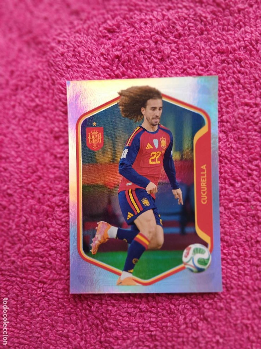 Cartes &agrave; collectionner de Football: espa&ntilde;a 2026 28 cucurella selecci&oacute;n espa&ntilde;ola panini carrefour family mundial de futbol