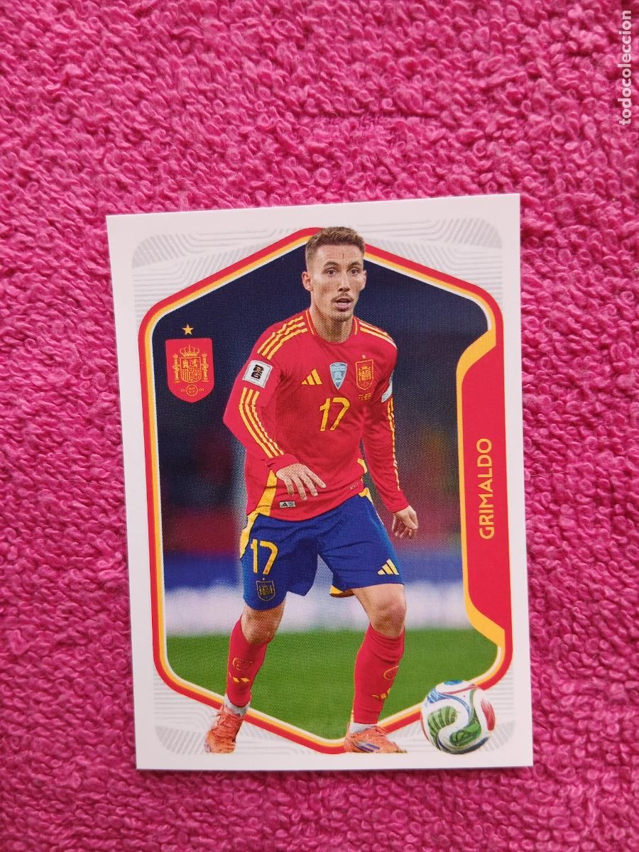 Cromos de Futebol: espa&ntilde;a 2026 29 grimaldo selecci&oacute;n espa&ntilde;ola panini carrefour family mundial de futbol