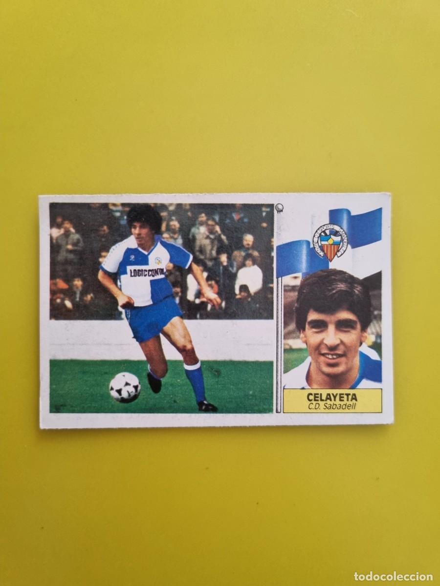 Cromos de Futebol: ESTE 86 87 1986 1987 DESPEGADA CELAYETA SABADELL N&ordm;24 FICHAJES AR826 LEER