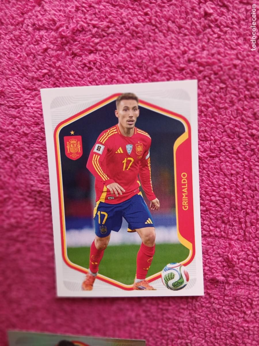 Cromos de Futebol: espa&ntilde;a 2026 29 grimaldo selecci&oacute;n espa&ntilde;ola panini carrefour family mundial de futbol