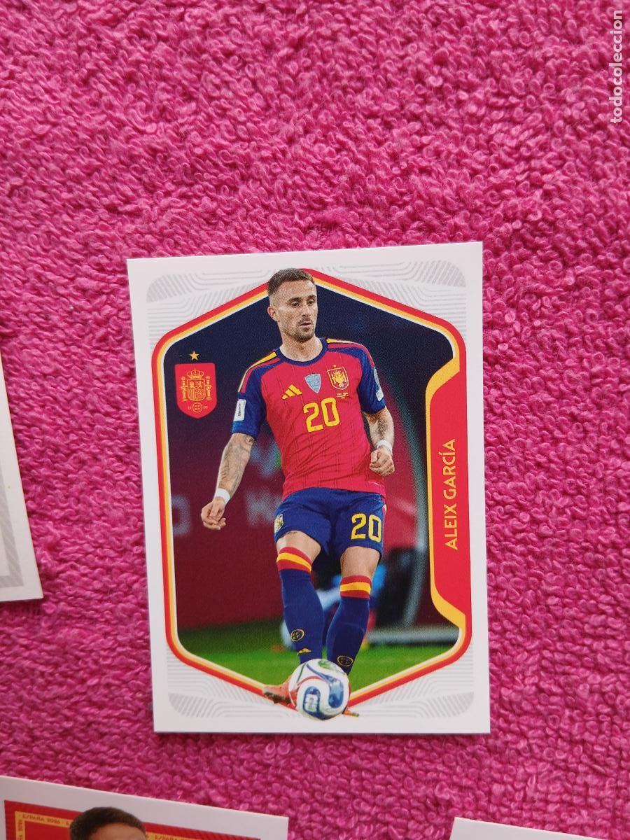 Cromos de Futebol: espa&ntilde;a 2026 30 aleix garc&iacute;a selecci&oacute;n espa&ntilde;ola panini carrefour family mundial de futbol