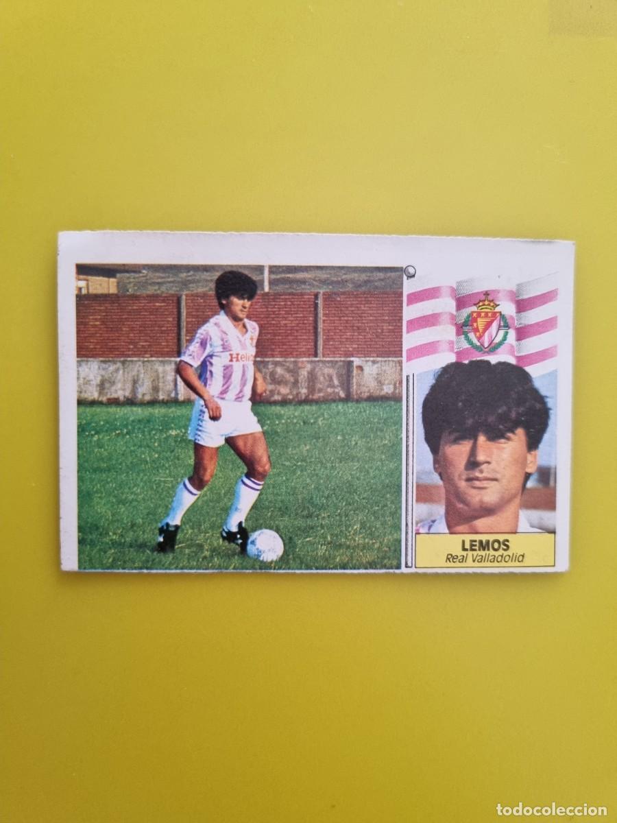 Figurine di Calcio: ESTE 86 87 1986 1987 DESPEGADA LEMOS VALLADOLID N&ordm;16 FICHAJES AR826 LEER
