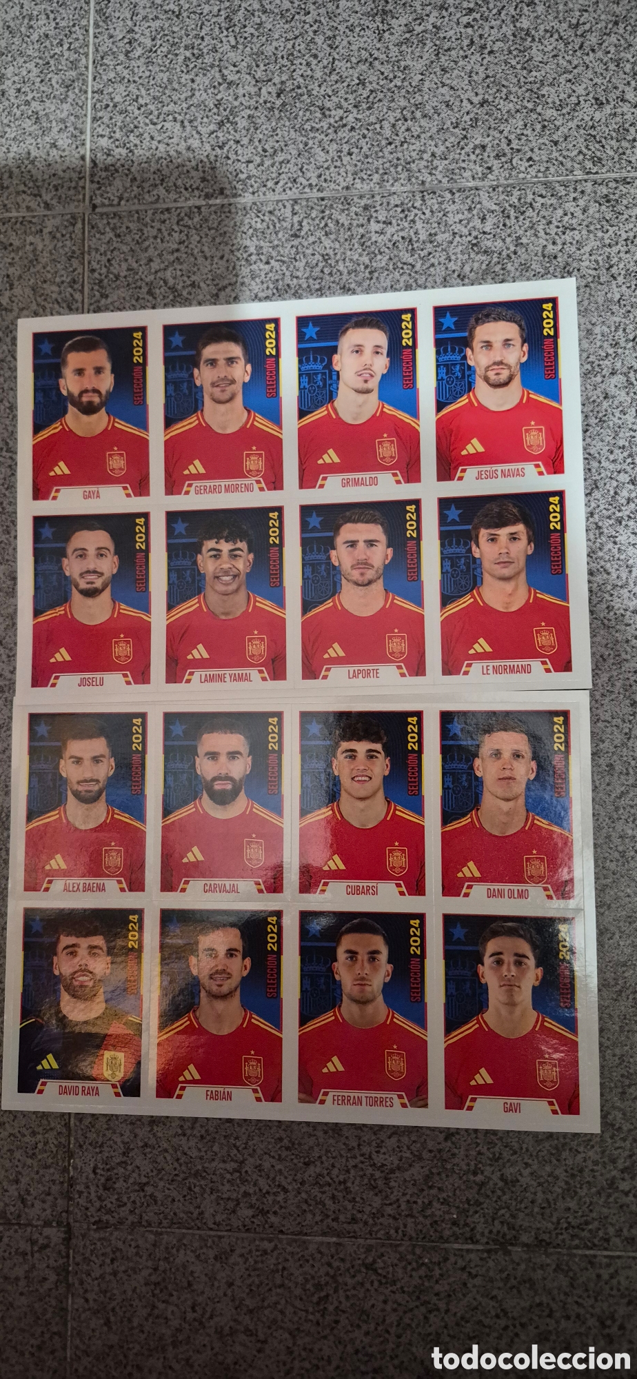 Football Stickers: CROMOS SELECCI&Oacute;N ESPA&Ntilde;OLA 2024