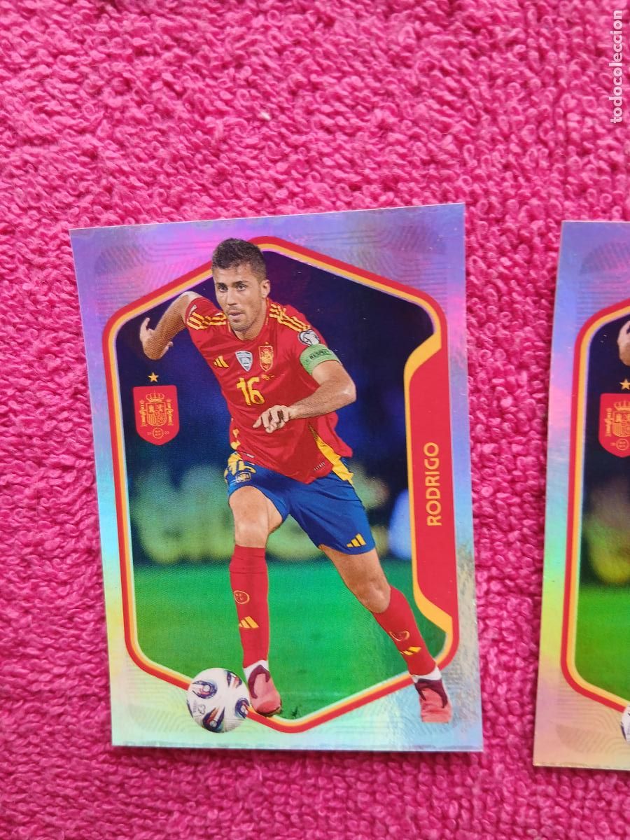 Football Stickers: espa&ntilde;a 2026 32 rodrigo selecci&oacute;n espa&ntilde;ola panini carrefour family mundial de futbol
