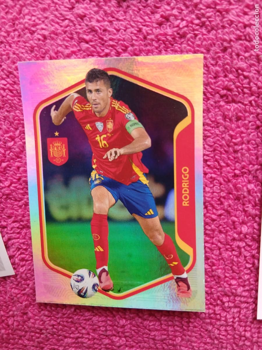 Football Stickers: espa&ntilde;a 2026 32 rodrigo selecci&oacute;n espa&ntilde;ola panini carrefour family mundial de futbol