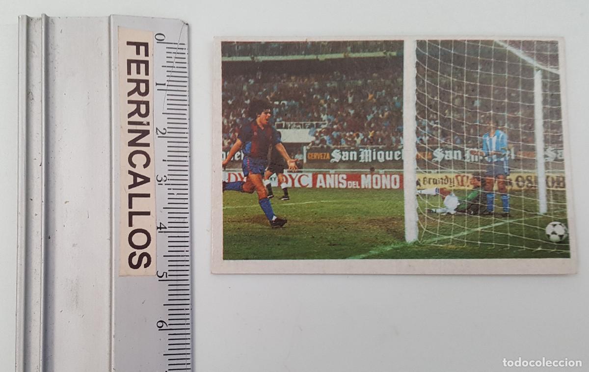 Cromos de f&uacute;tbol: DIEGO ARMANDO MARADONA, MIS GOLES 102, CROMO ESPORT, LIGA 1&ordf; DIVISI&Oacute;N 1984 85