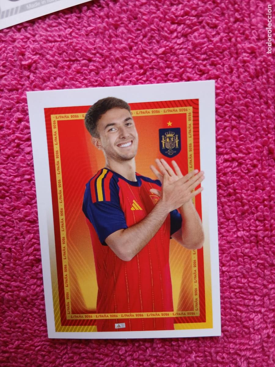 Cromos de f&uacute;tbol: espa&ntilde;a 2026 33 zubimendi selecci&oacute;n espa&ntilde;ola panini carrefour family mundial de futbol