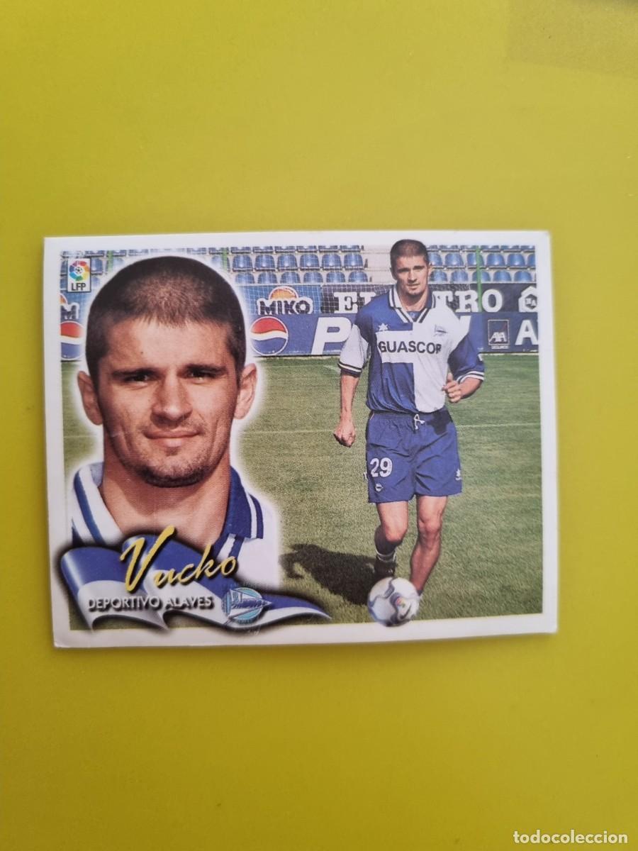 Figurine di Calcio: ESTE 00 01 2000 2001 DESPEGADA JURICA VUCKO DEPORTIVO ALAVES N&ordm;19 FICHAJES AR826 LEER