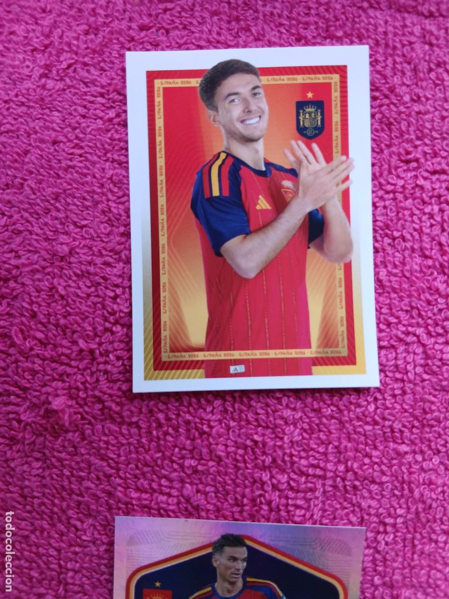 Cromos de f&uacute;tbol: espa&ntilde;a 2026 33 zubimendi selecci&oacute;n espa&ntilde;ola panini carrefour family mundial de futbol