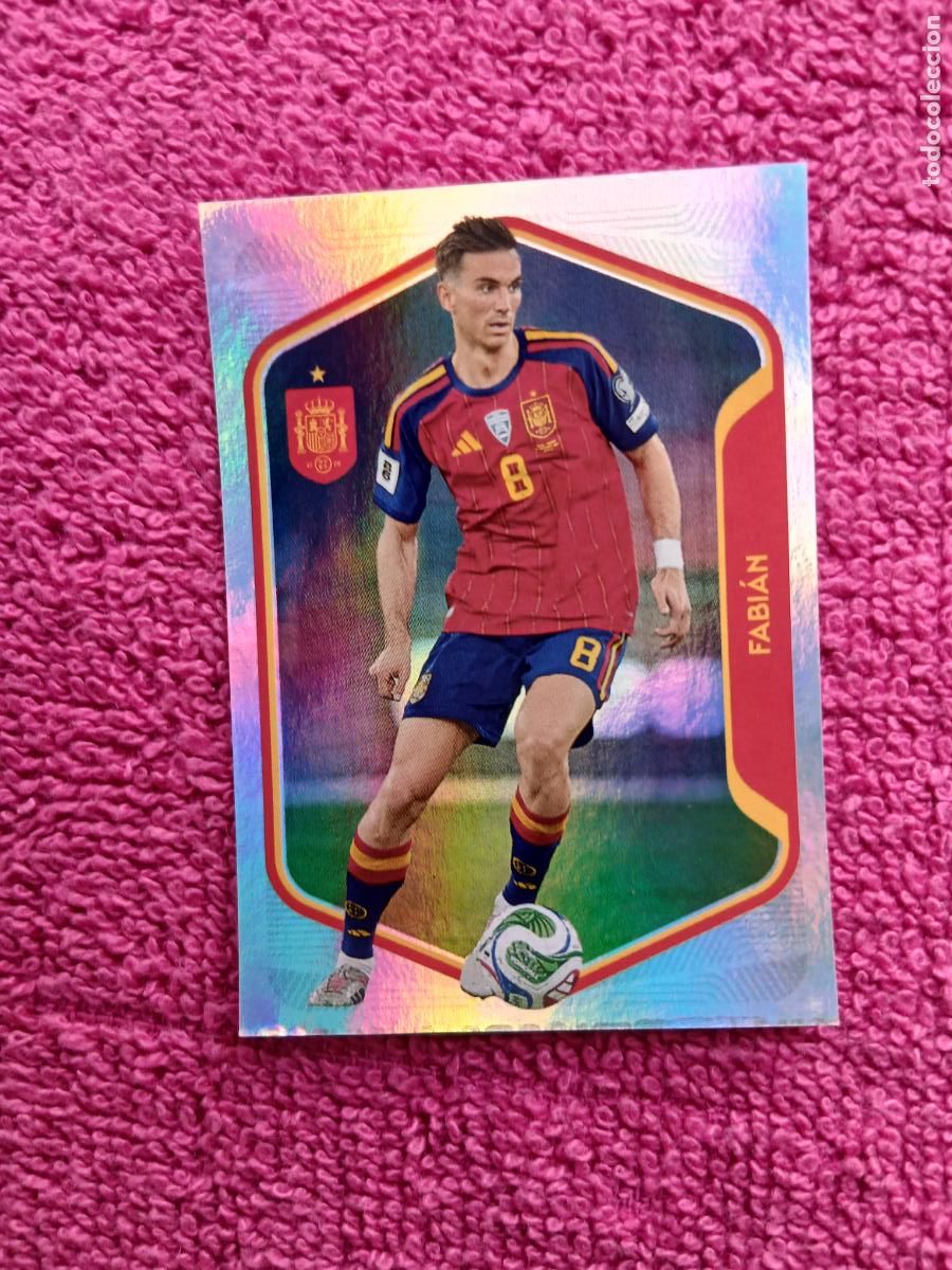 Cromos de f&uacute;tbol: espa&ntilde;a 2026 36 fabi&aacute;n selecci&oacute;n espa&ntilde;ola panini carrefour family mundial de futbol