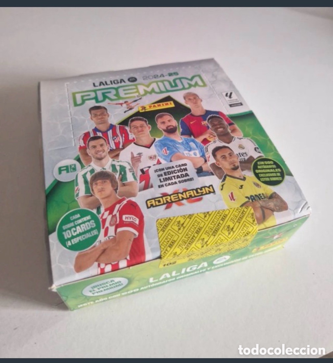 Cromos de f&uacute;tbol: Caja premium adrenalyn 2024-2025
