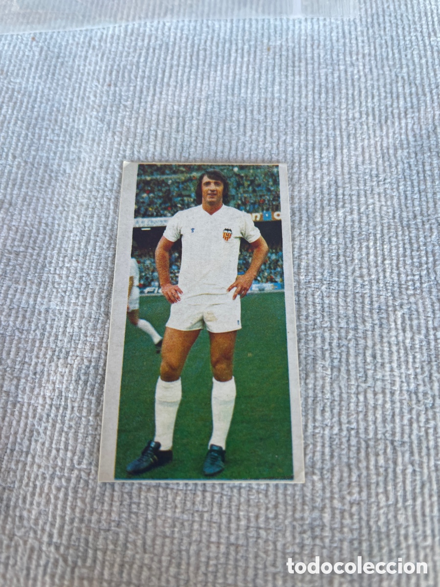 Cromos de f&uacute;tbol: LIGA 75 76 Este VALENCIA C.F. SOL Despegado