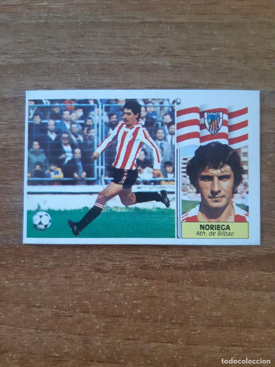 Cromos de f&uacute;tbol: Noriega (Athletic Bilbao) Liga 86-87 ESTE. Nunca pegado, sin pegar