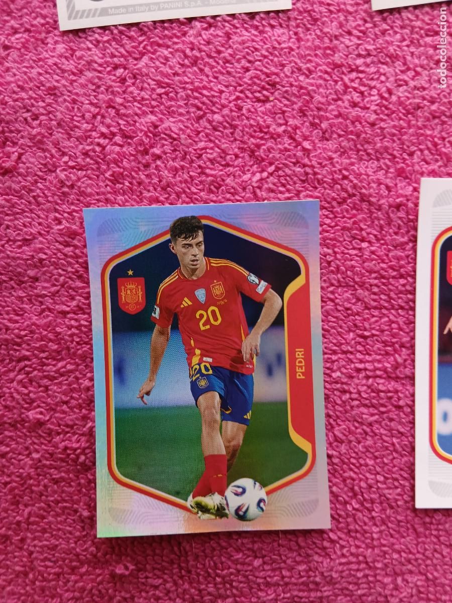 Cromos de f&uacute;tbol: espa&ntilde;a 2026 38 pedri selecci&oacute;n espa&ntilde;ola panini carrefour family mundial de futbol