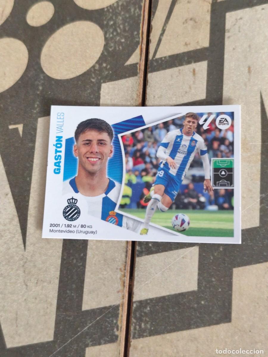 Cromos de f&uacute;tbol: Gast&oacute;n N&deg; 17 B Espa&ntilde;ol Liga Este 24/25 sin pegar