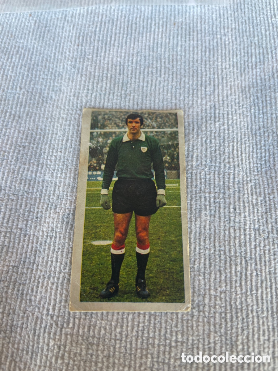 Cromos de f&uacute;tbol: LIGA 75 76 Este BILBAO IRIBAR Despegado
