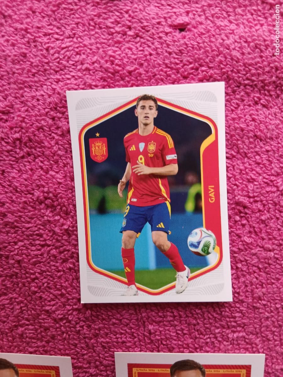 Cartes &agrave; collectionner de Football: espa&ntilde;a 2026 40 gavi selecci&oacute;n espa&ntilde;ola panini carrefour family mundial de futbol