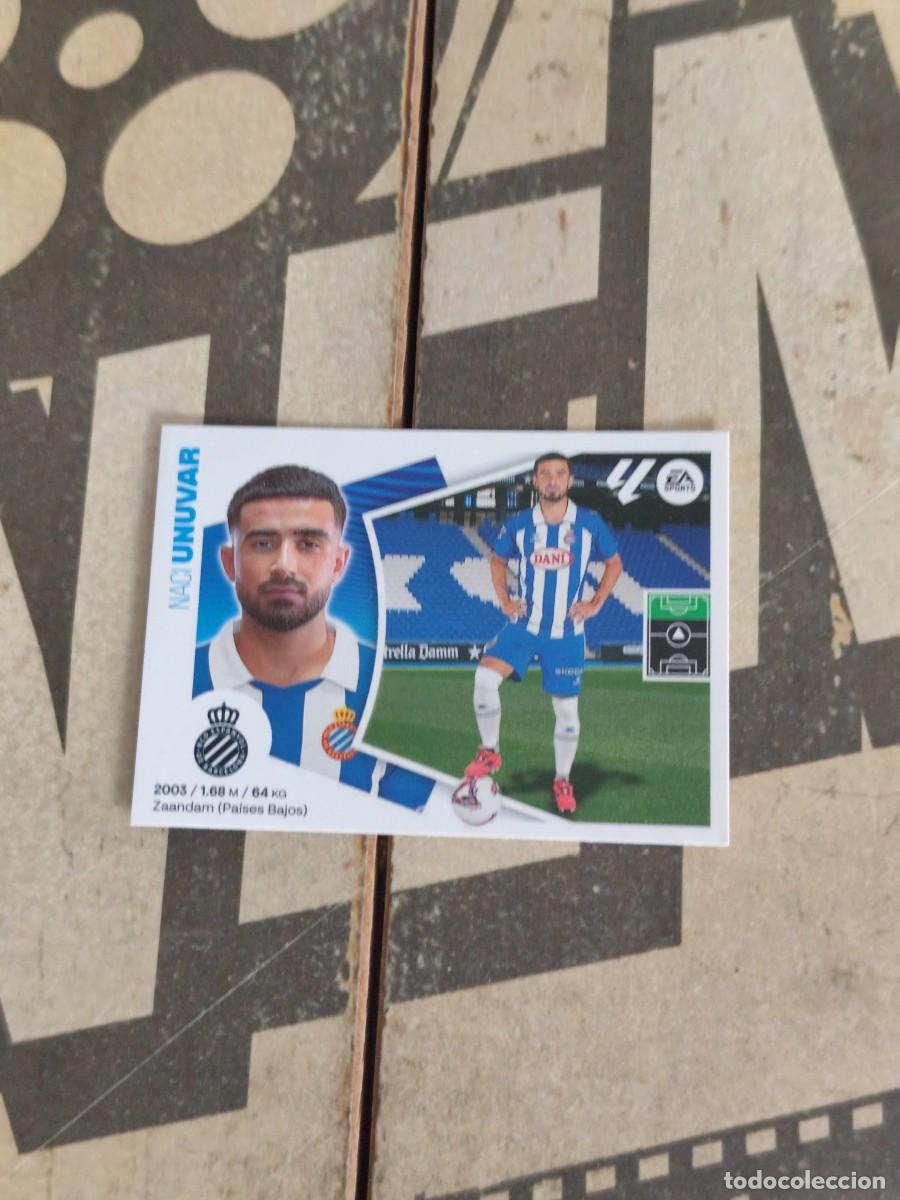 Cartes &agrave; collectionner de Football: Unuvar N&deg; 18 Bis Coloca Espa&ntilde;ol Liga Este 24/25 sin pegar
