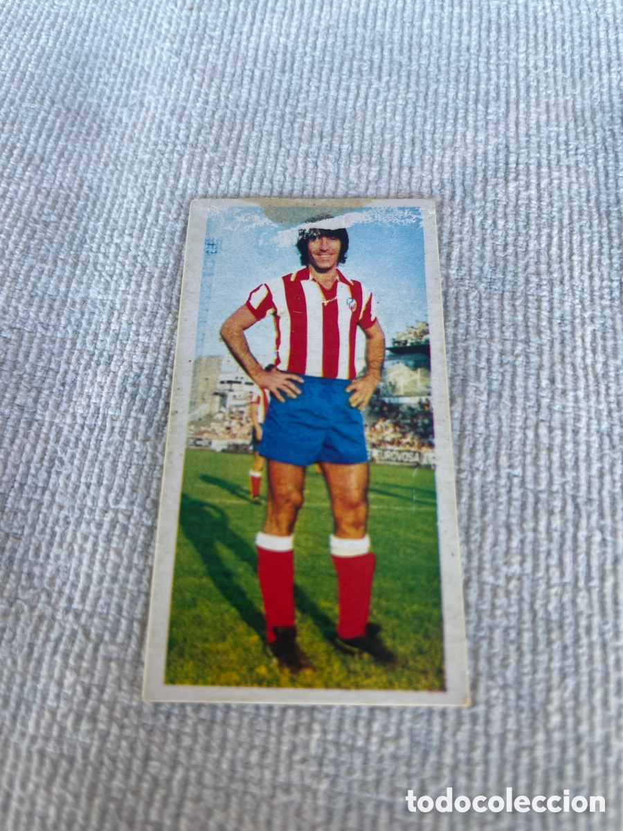 Cartes &agrave; collectionner de Football: LIGA 75 76 Este AT. MADRID PANADERO DIAZ Despegado