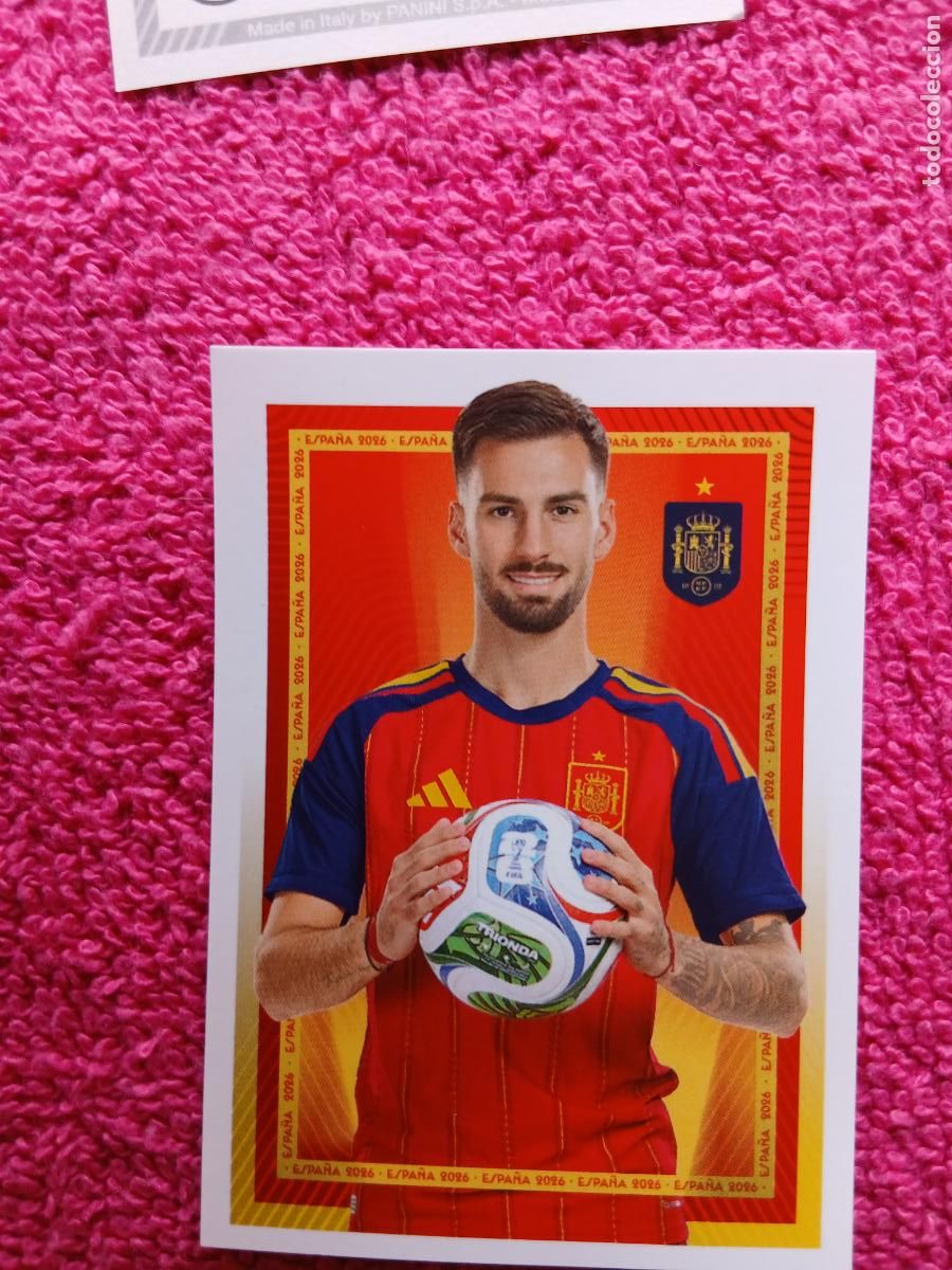Cromos de f&uacute;tbol: espa&ntilde;a 2026 43 alex baena selecci&oacute;n espa&ntilde;ola panini carrefour family mundial de futbol