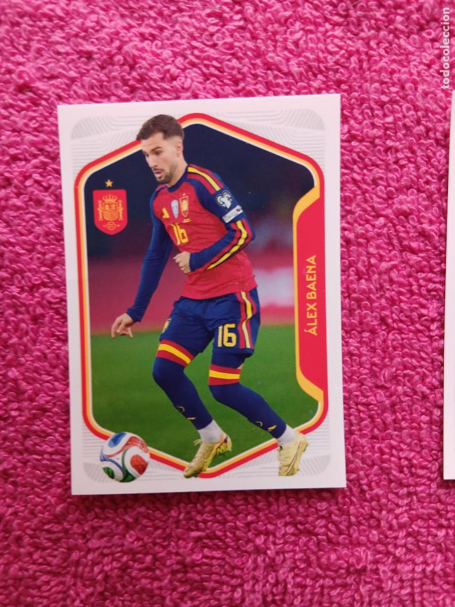 Cromos de f&uacute;tbol: espa&ntilde;a 2026 44 alex baena selecci&oacute;n espa&ntilde;ola panini carrefour family mundial de futbol
