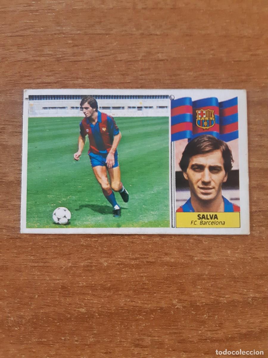 Cromos de f&uacute;tbol: Salva (Barcelona) Liga 86-87 ESTE. Nunca pegado, sin pegar