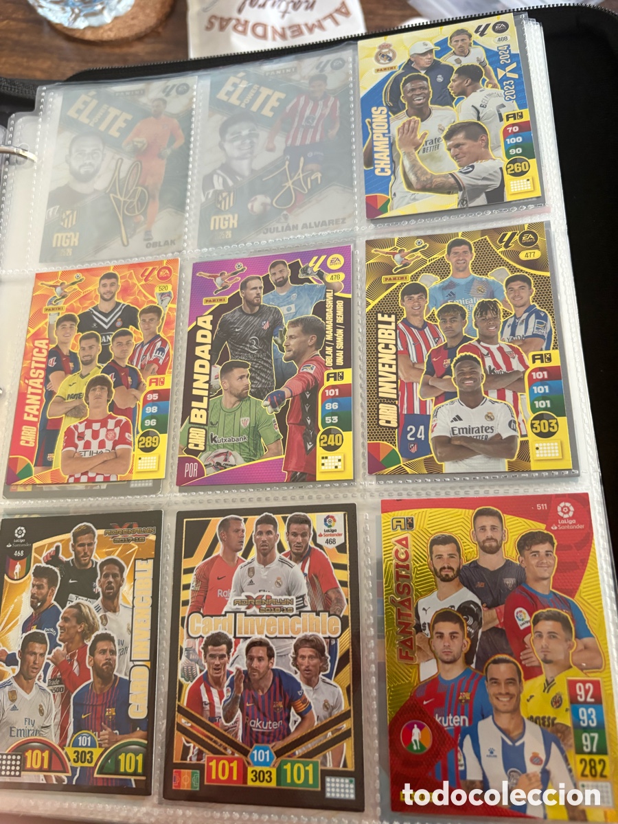 Cromos de f&uacute;tbol: Lote de cartas invencibles