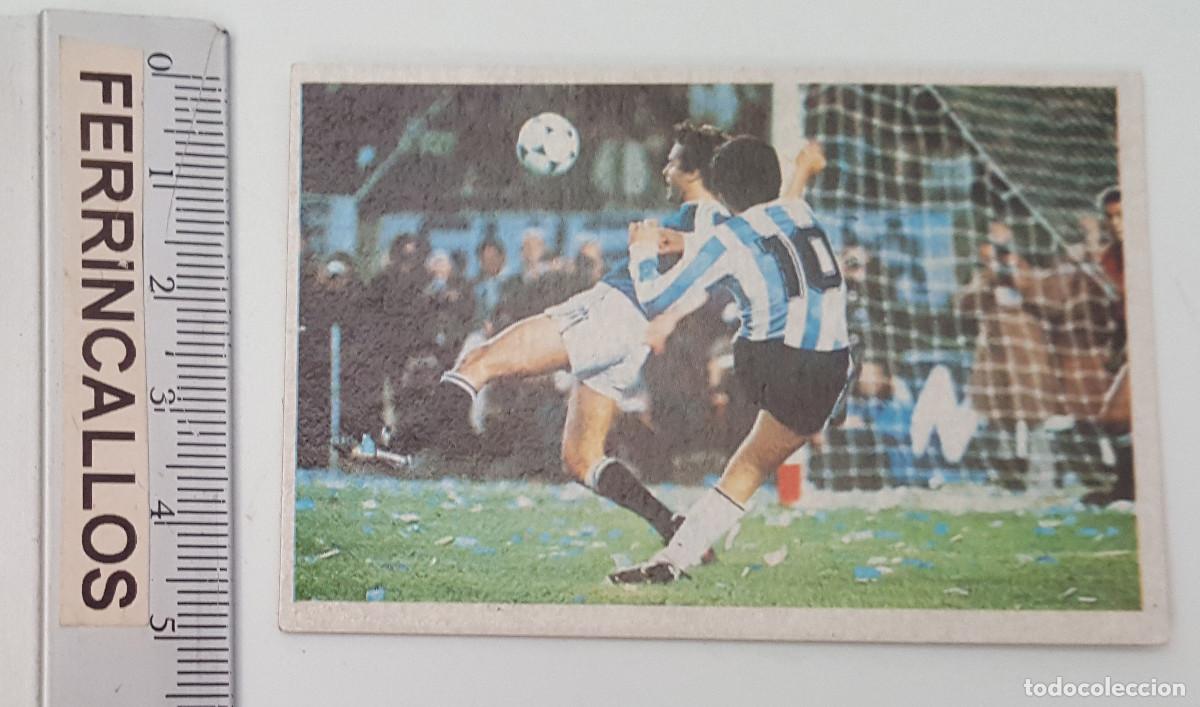 Cromos de f&uacute;tbol: DIEGO ARMANDO MARADONA, MIS ENSE&Ntilde;ANZAS 86, CROMO ESPORT SA, LIGA 1&ordf; DIVISI&Oacute;N 1984 85, SIN PEGAR