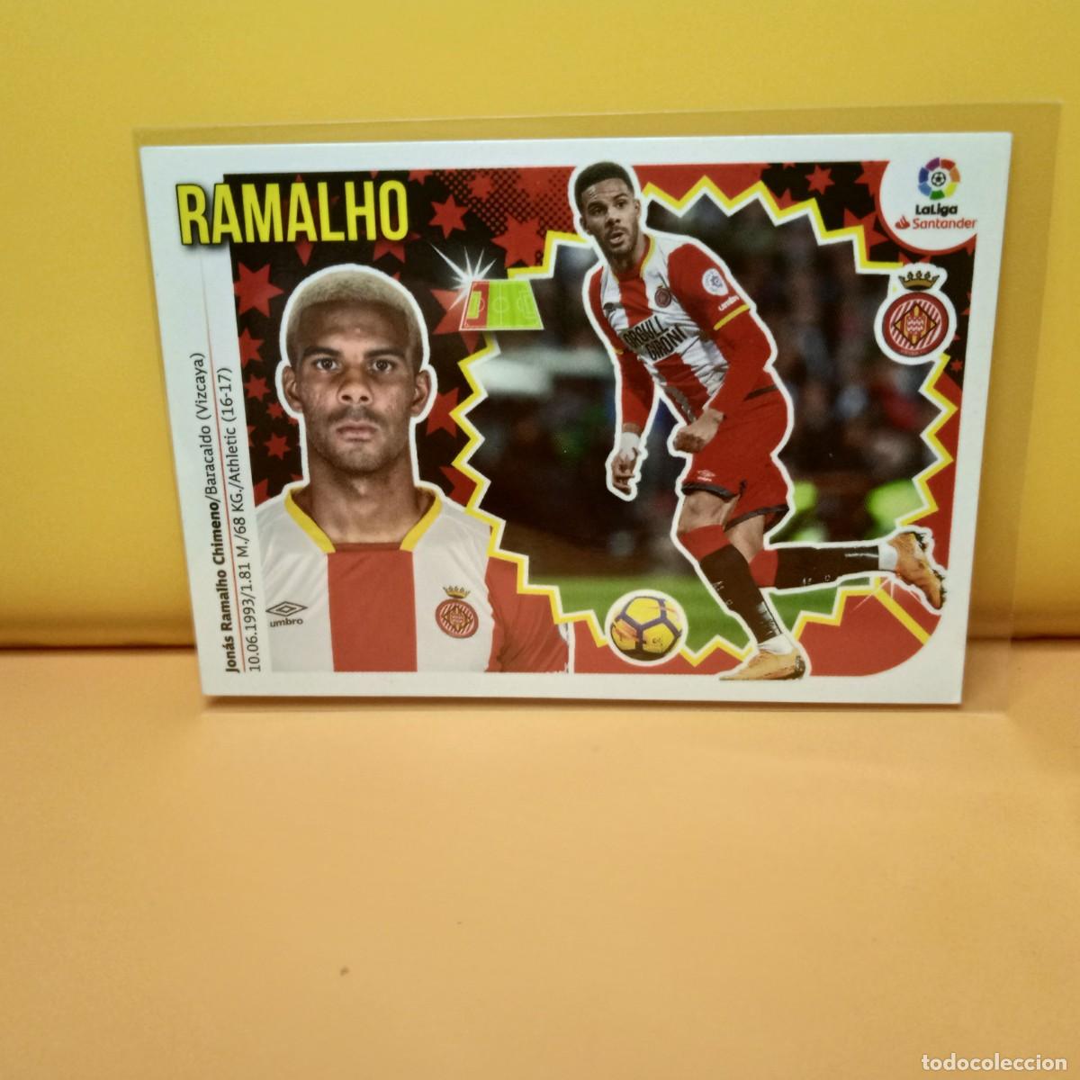Cromos de f&uacute;tbol: EDICIONES ESTE 2018 2019 18 19 GIRONA F.C RAMALHO 3
