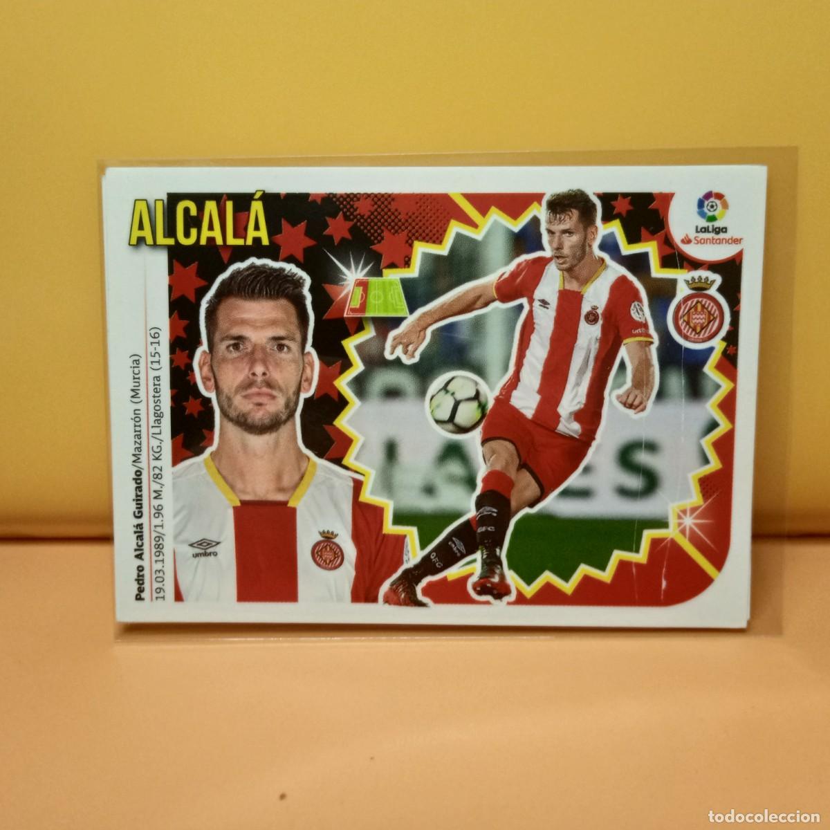 Cromos de f&uacute;tbol: EDICIONES ESTE 2018 2019 18 19 GIRONA F.C ALCAL&Aacute; 4A 4 A