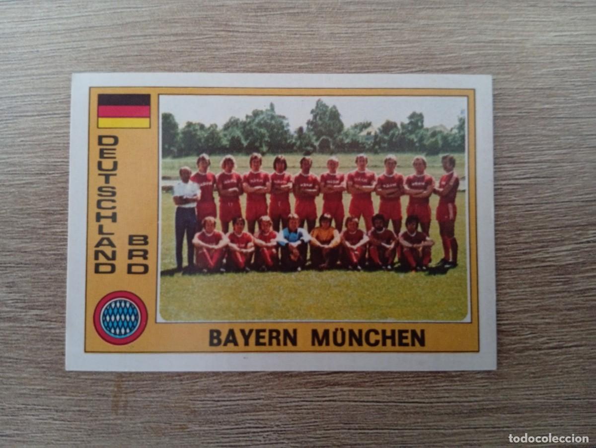 Cromos de f&uacute;tbol: ALINEACION BAYERN MUNICH BAYERN MUNCHEN 39 PANINI EURO YUGOSLAVIA 1976 FOOTBALL EUROCOPA 76 SIN PEGA
