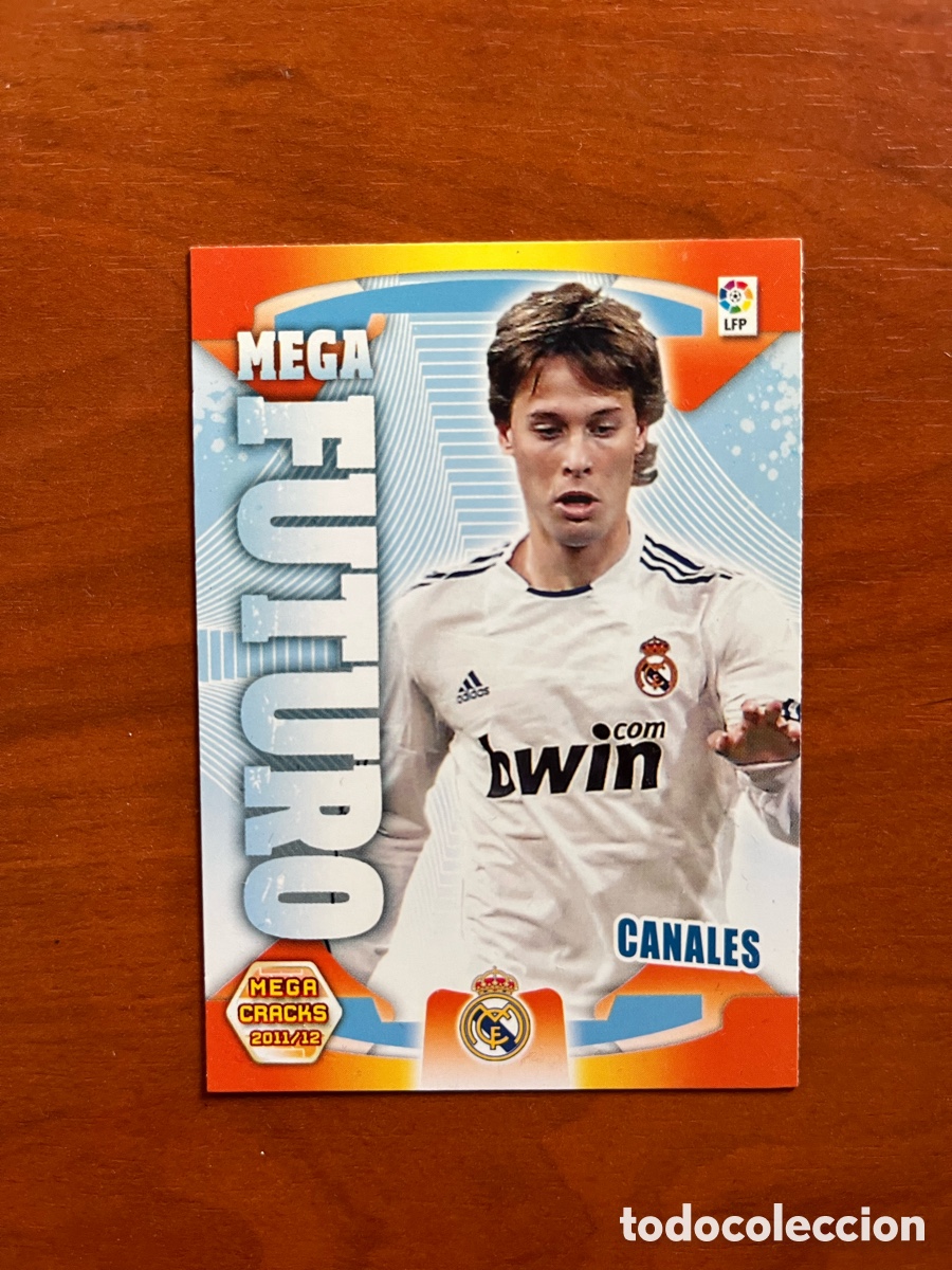 Cromos de f&uacute;tbol: MEGACRACKS 2011 2012 11 12 PANINI CANALES N&ordm; 410 MEGA FUTURO REAL MADRID CARD LIGA ALBUM MGK