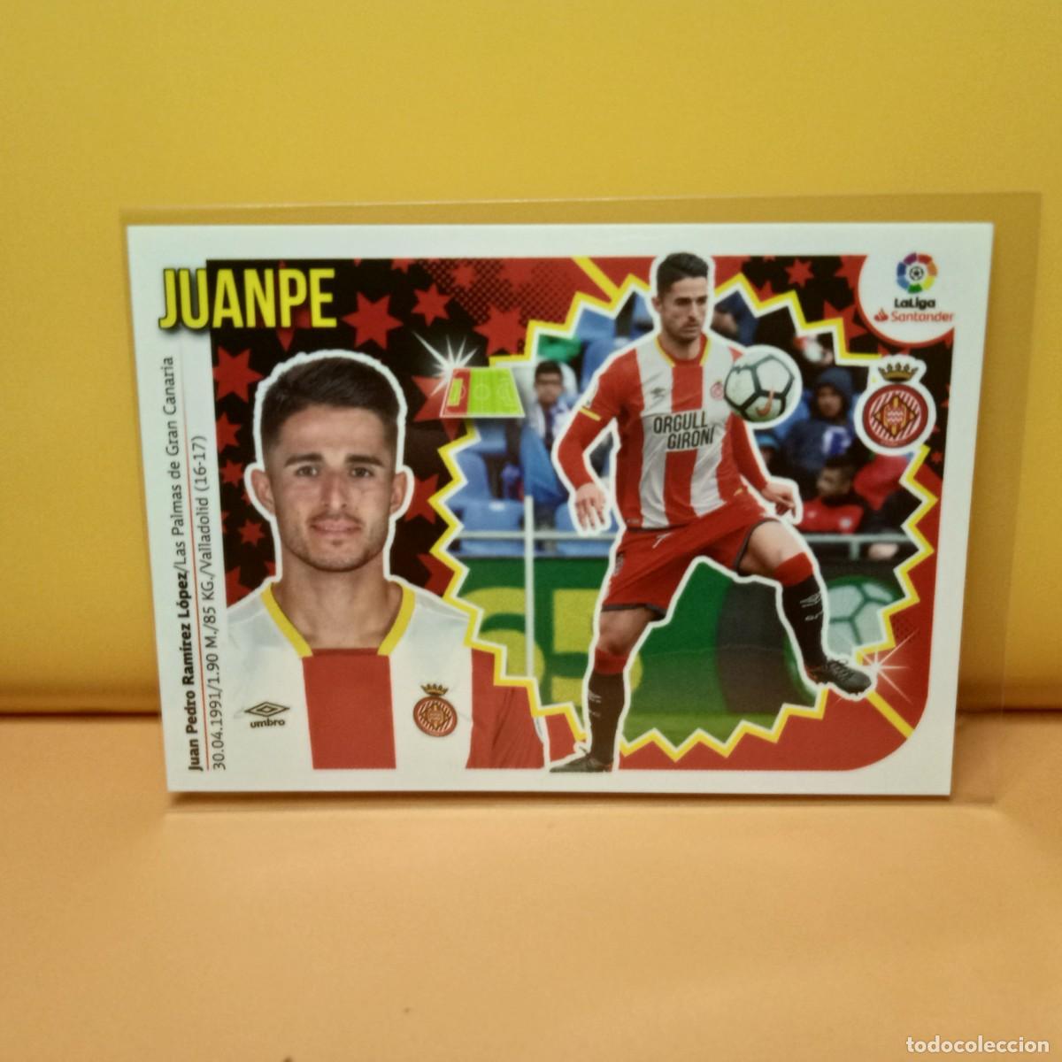 Cromos de f&uacute;tbol: EDICIONES ESTE 2018 2019 18 19 GIRONA F.C JUANPE 5