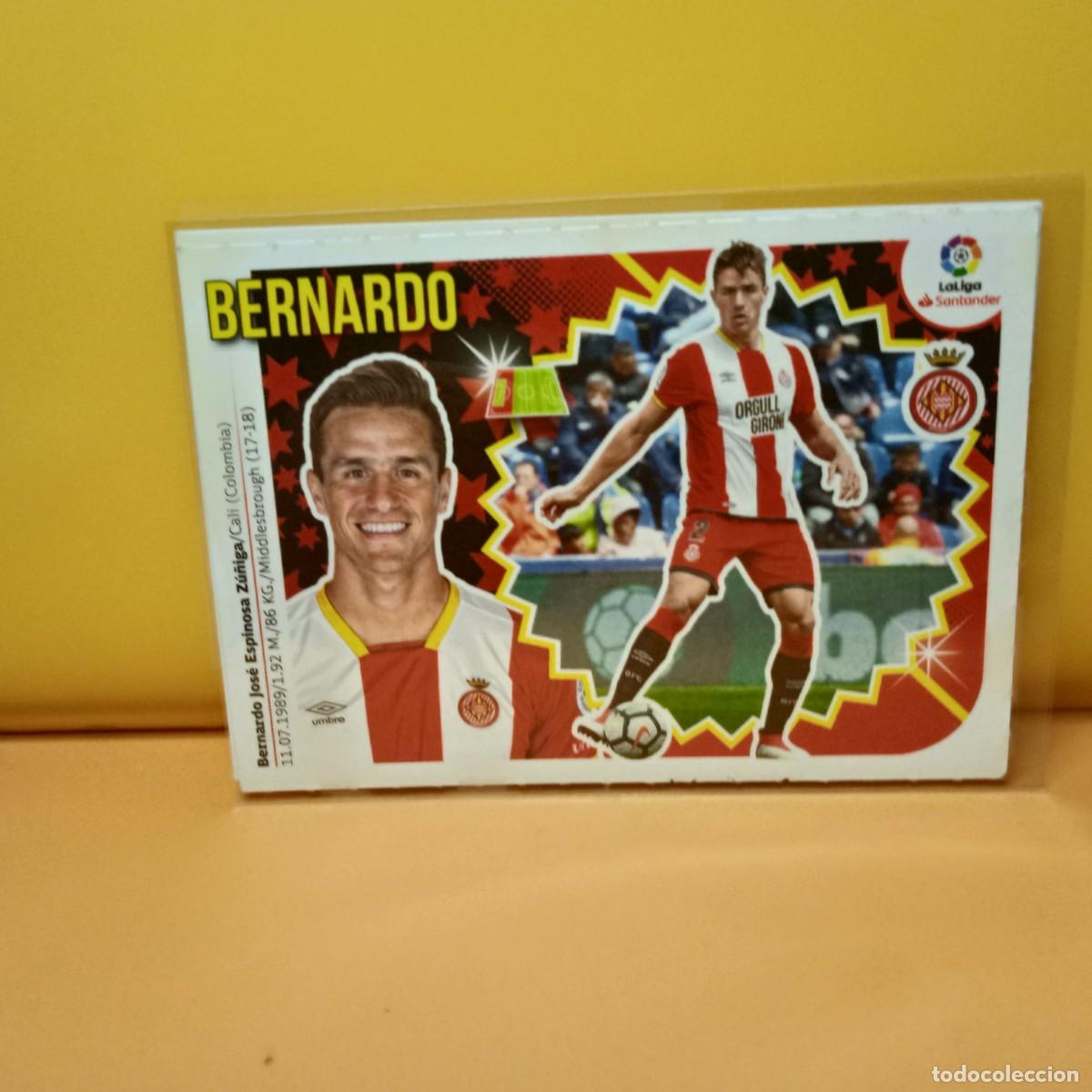 Cromos de f&uacute;tbol: EDICIONES ESTE 2018 2019 18 19 GIRONA F.C BERNARDO 6