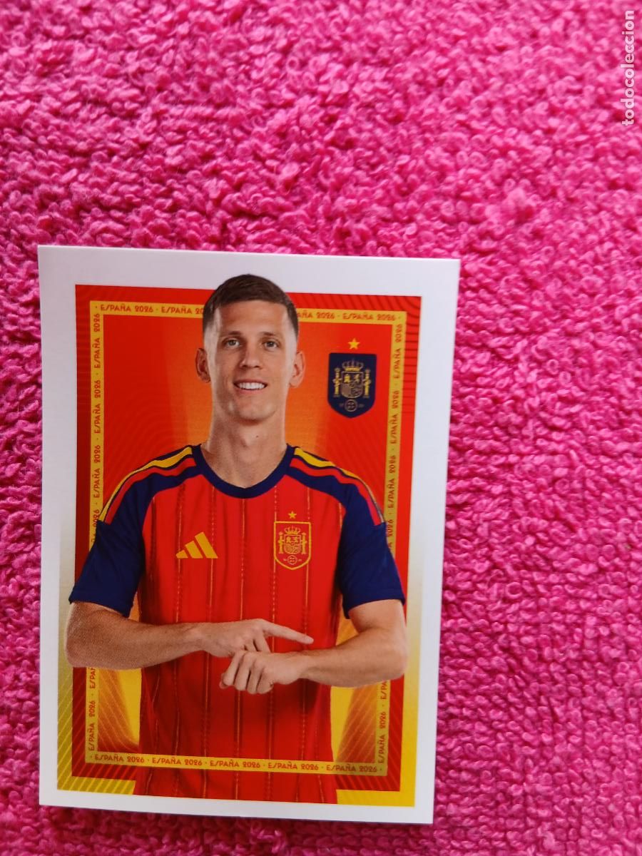 Cromos de f&uacute;tbol: espa&ntilde;a 2026 47 dani olmo selecci&oacute;n espa&ntilde;ola panini carrefour family mundial de futbol