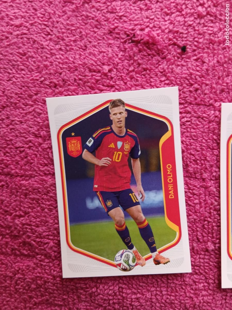 Cromos de f&uacute;tbol: espa&ntilde;a 2026 48 dani olmo selecci&oacute;n espa&ntilde;ola panini carrefour family mundial de futbol