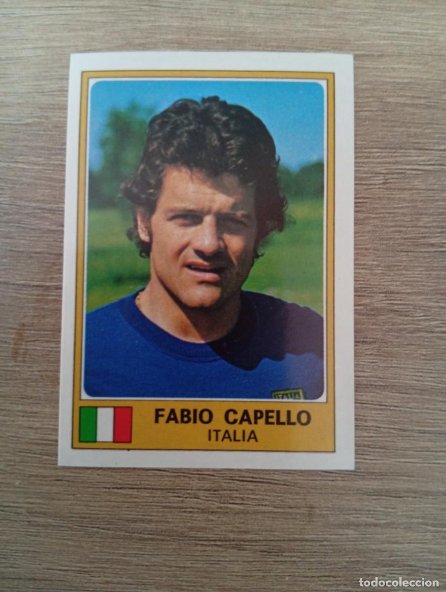 Cromos de f&uacute;tbol: FABIO CAPELLO 148 ITALIA PANINI EURO YUGOSLAVIA 1976 FOOTBALL EUROCOPA 76 SIN PEGAR