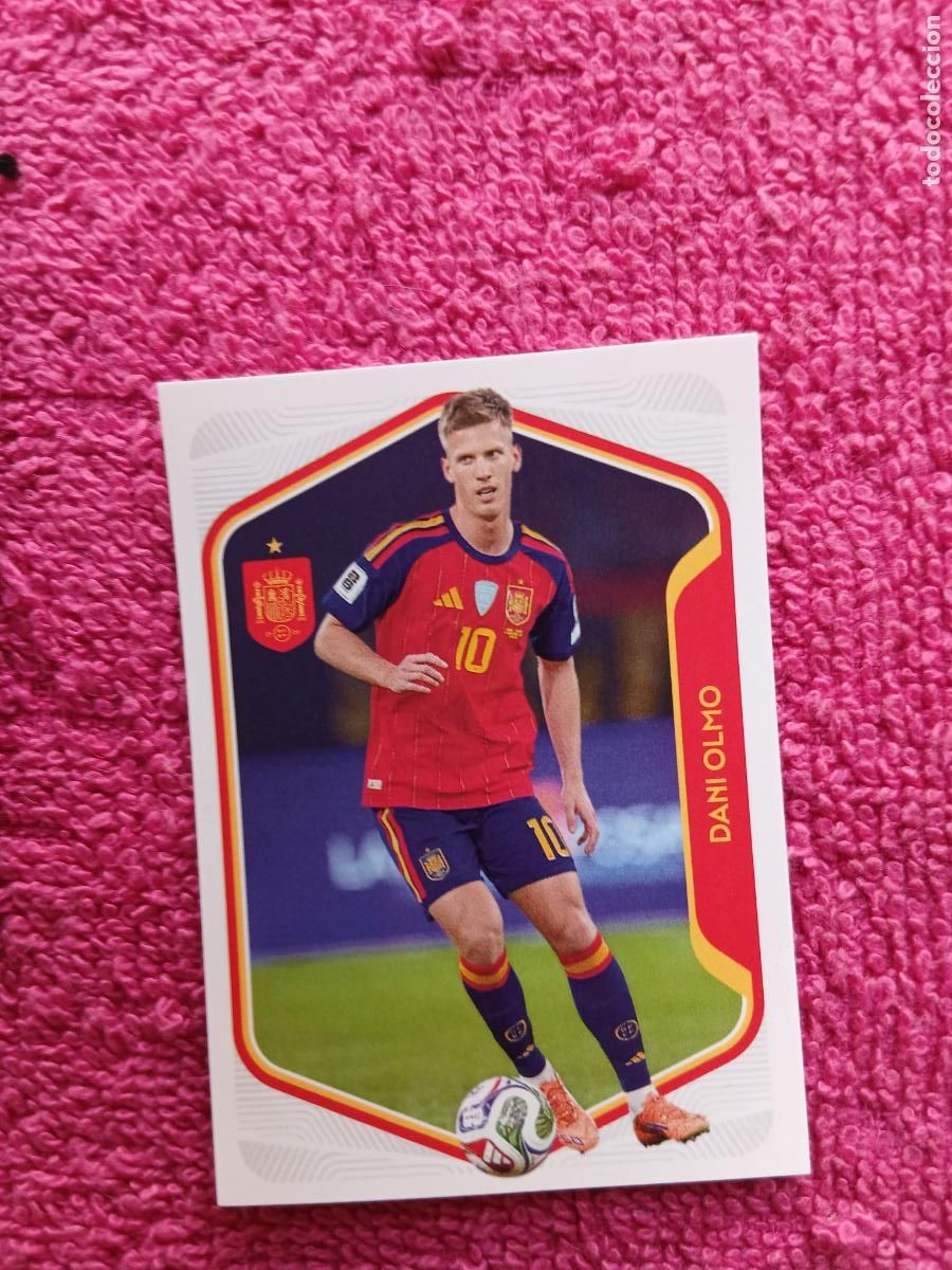 Cromos de f&uacute;tbol: espa&ntilde;a 2026 48 dani olmo selecci&oacute;n espa&ntilde;ola panini carrefour family mundial de futbol