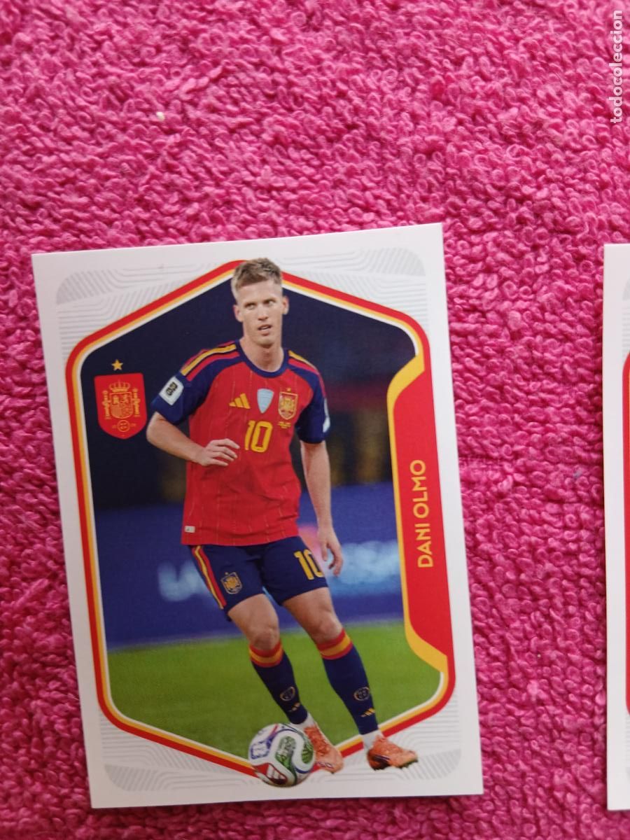 Cromos de f&uacute;tbol: espa&ntilde;a 2026 48 dani olmo selecci&oacute;n espa&ntilde;ola panini carrefour family mundial de futbol