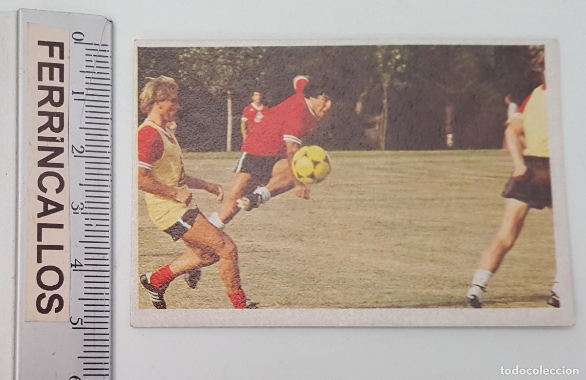 Cromos de f&uacute;tbol: DIEGO ARMANDO MARADONA, MIS ENSE&Ntilde;ANZAS 80, CROMO ESPORT SA, LIGA 1&ordf; DIVISI&Oacute;N 1984 85, SIN PEGAR