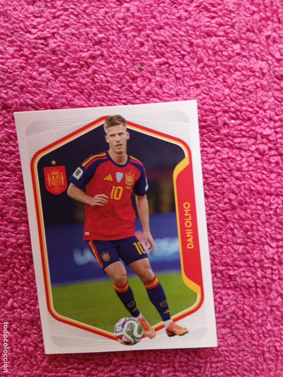 Cromos de f&uacute;tbol: espa&ntilde;a 2026 48 dani olmo selecci&oacute;n espa&ntilde;ola panini carrefour family mundial de futbol