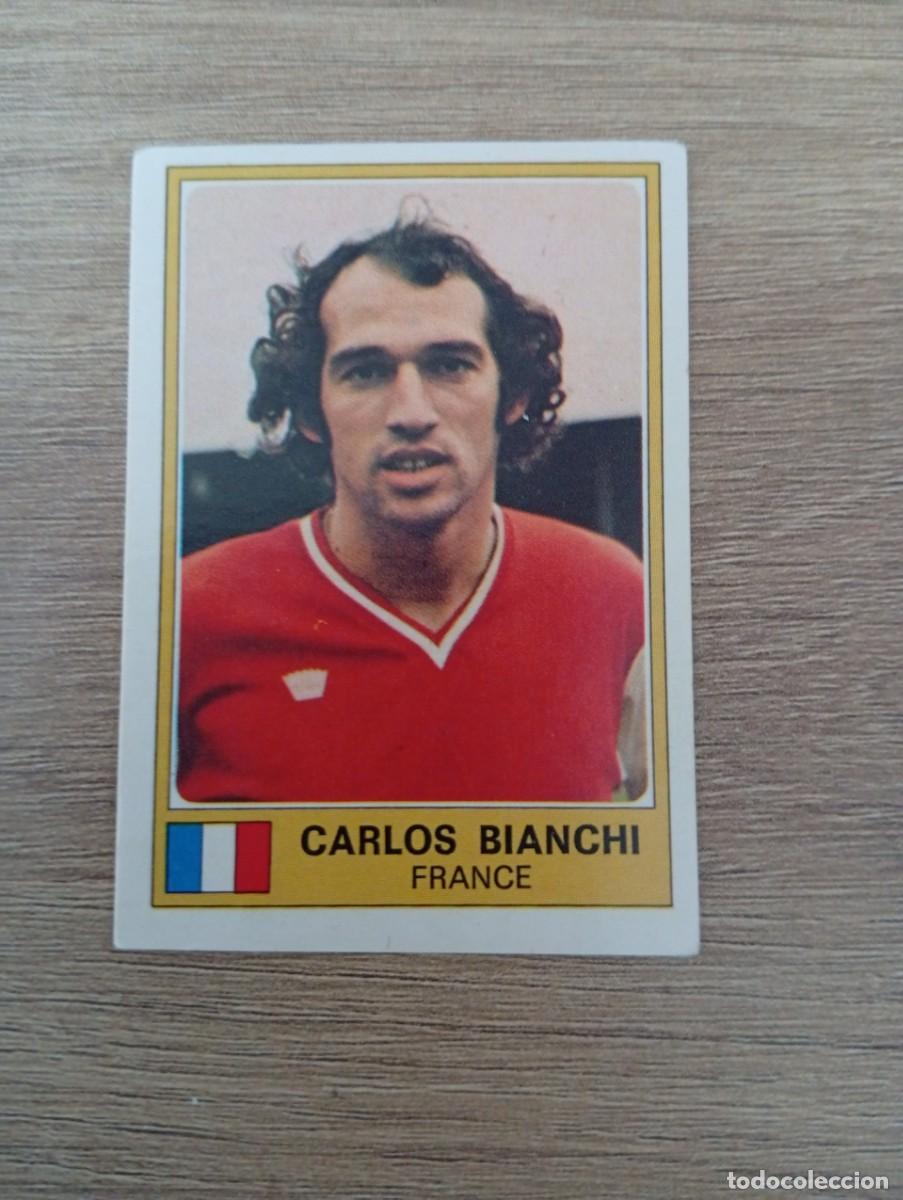 Cromos de Futebol: CARLOS BIANCHI FRANCIA 109 PANINI EURO YUGOSLAVIA 1976 FOOTBALL EUROCOPA 76 SIN PEGAR