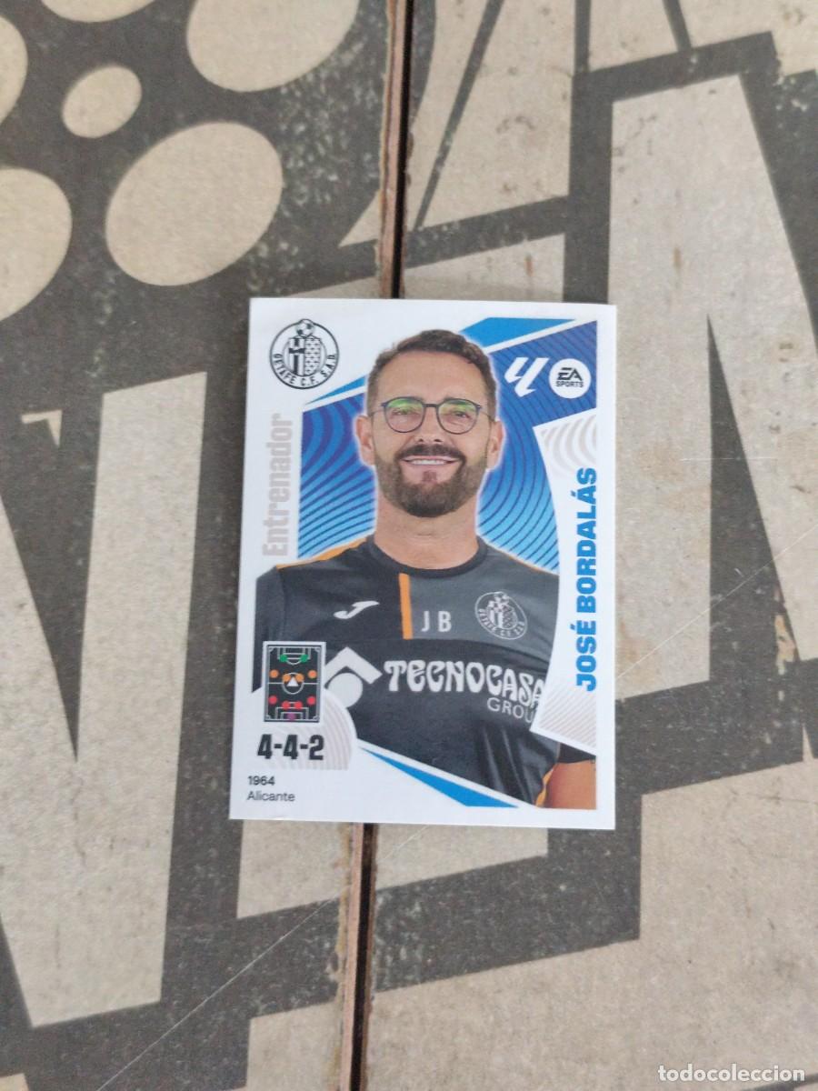 Cromos de Futebol: Jos&eacute; Bordalas N&deg; 2 Getafe Liga Este 24/25 sin pegar